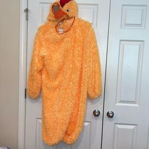 Chicken Suit 4 pcs (body suit, head covering, socks, shoe covers)Sz. XL Unisex